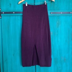 Knit Pencil Skirt